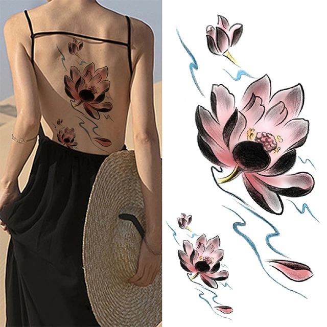 Face Chest Buttock Tattoo Sticker Neck Hand Back Cool Design Sexy Body Man Woman Art Waterproof Temporary Tattoo Sticker
