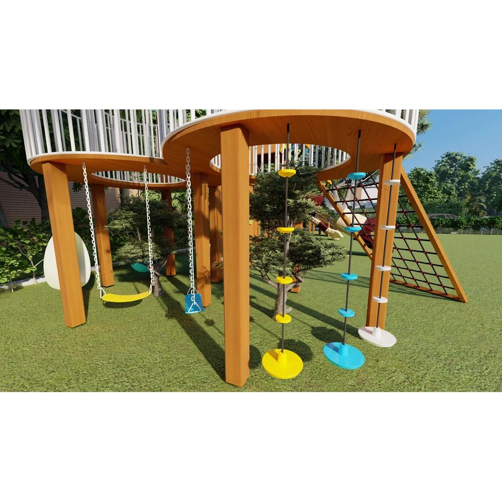 Custom Garden Child Toy Big Outdoor Playground Slides Colorful Lovely Equipment for kids