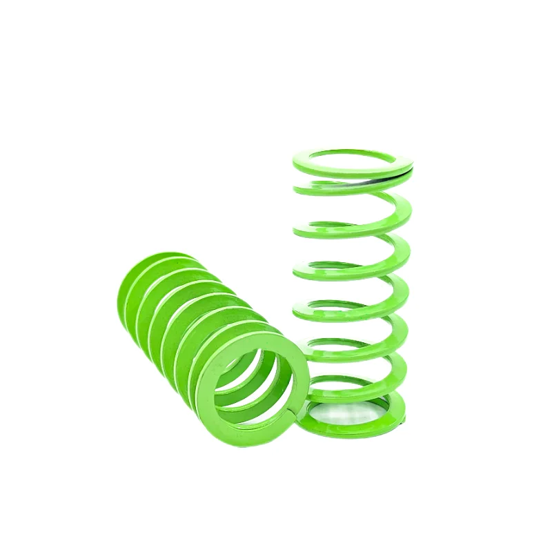 Long life and durable nitrogen gas spring, light load spiral green spring