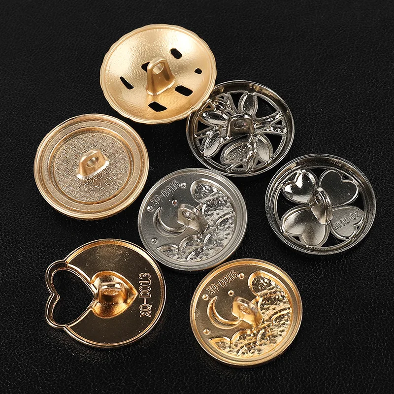 High quality clothes and coat woolen coat trench coat ladies decoration Washable Engraved Buttons