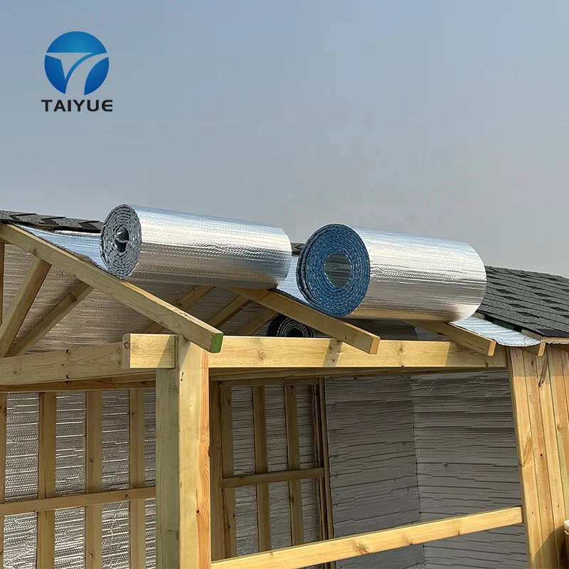 Radiant Barrier Aluminum Foil Insulation Material EPE/XPE Foam Fire Resistant Closed Cell Thermal Insulation