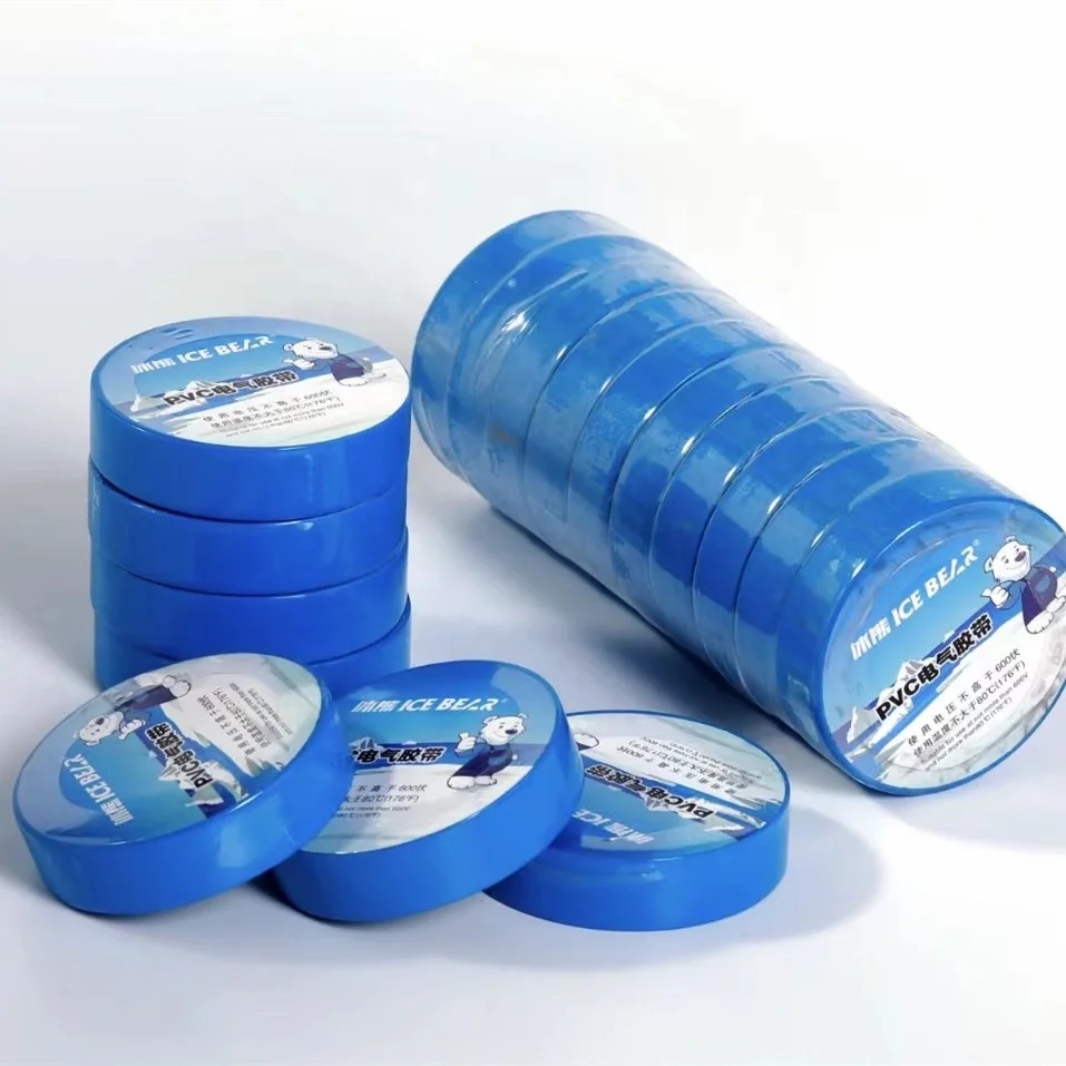 High Adhesive Insulation PVC Electrical Tape Waterproof Insulation Electrical Ground Cable Insulating Tape