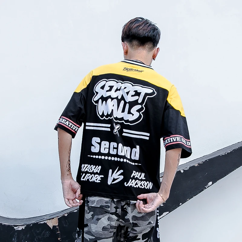 Colorful Custom Logo Casual T-Shirt for Men