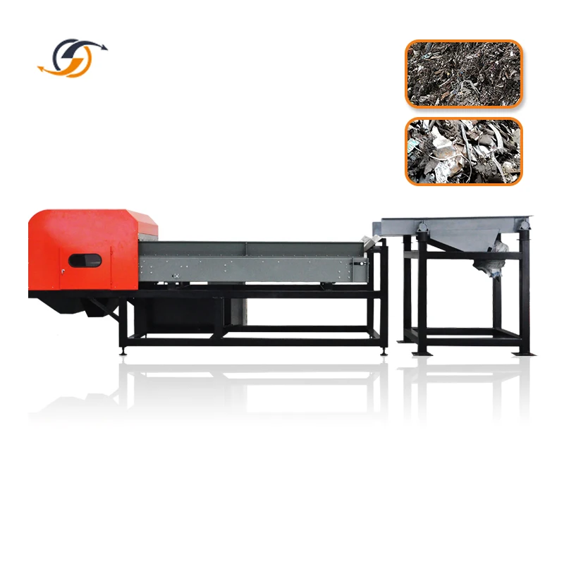 New product Plastic metal separator metal detector powder particle broken material metal separator