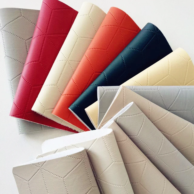 2022 Wholesale Waterproof Grain Artificial Leather For Home Textile Car Seat Upholstery