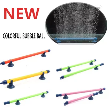 Aquarium Bubble Wall Air Stone Bar Tube Bubble-Wall Air Diffuser Bubble Strip in Fish Tank Oxygen increase