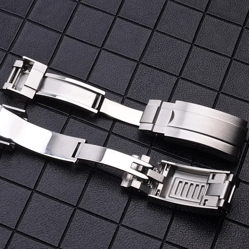 Luxury Sliding Buckle for R-olex Daytona sub Stainless Steel Adjusted Buckles Watch Band Clasp Metal Button 16*9mm