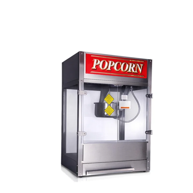 16OZ POPCORN POPPER CINEMA SINGLE TABLETOP POPCORN MACHINE