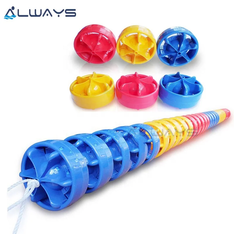 25m Wholesale Pool Equipment Floats Lane Line Swimming Pool Lane Rope With Hook