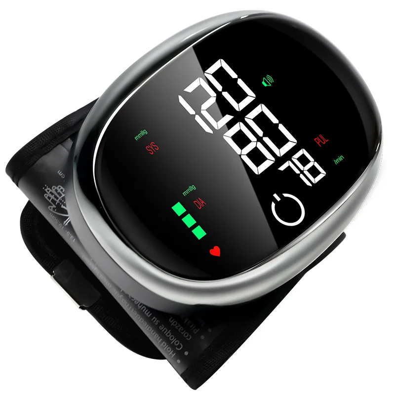 Factory BP Monitor electronic Wrist Tensiometer Blood Pressure Machine sphygmomanometer