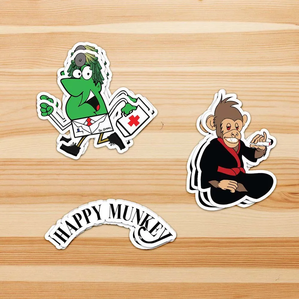 Self Adhesive UV Waterproof Holographic Sheets Sticker Anime Vsco Clean PVC Label Custom Logo Recyclable Die Cut Vinyl Stickers