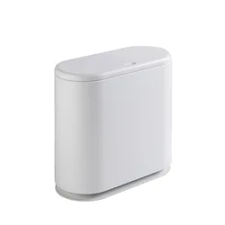 Wholesale bomb cover trash can toilet flip paper basket bedroom sorting sleeve trash basket press trash can