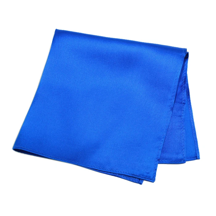 
 Мужской Карманный носовой платок из 100% шелка роскошный простой цвет  