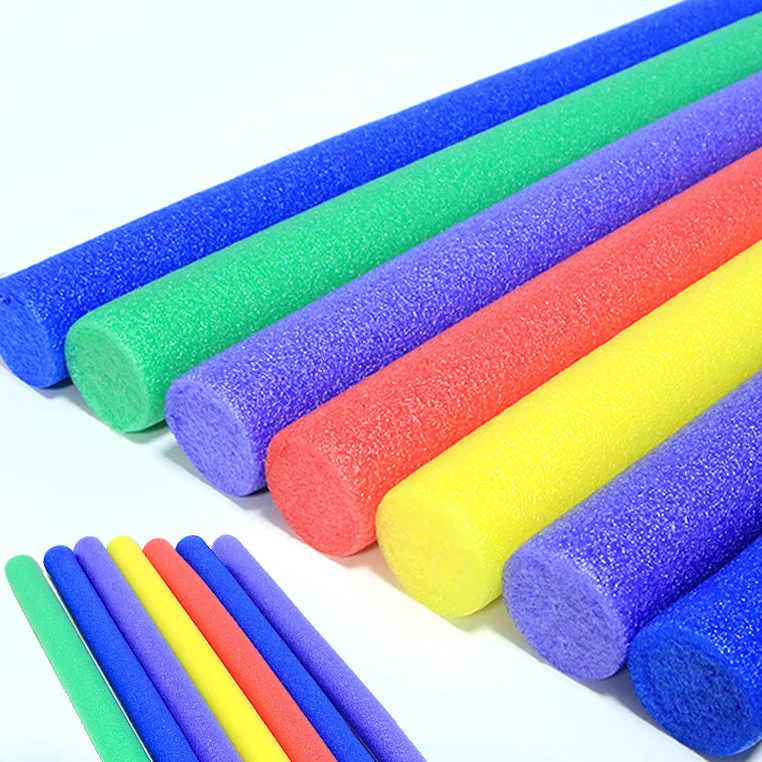 Hollow Floating Swimming Stick Kids Adult Buoyancy Swim Support EPE Foam Hollow Swimming Pool Noodles