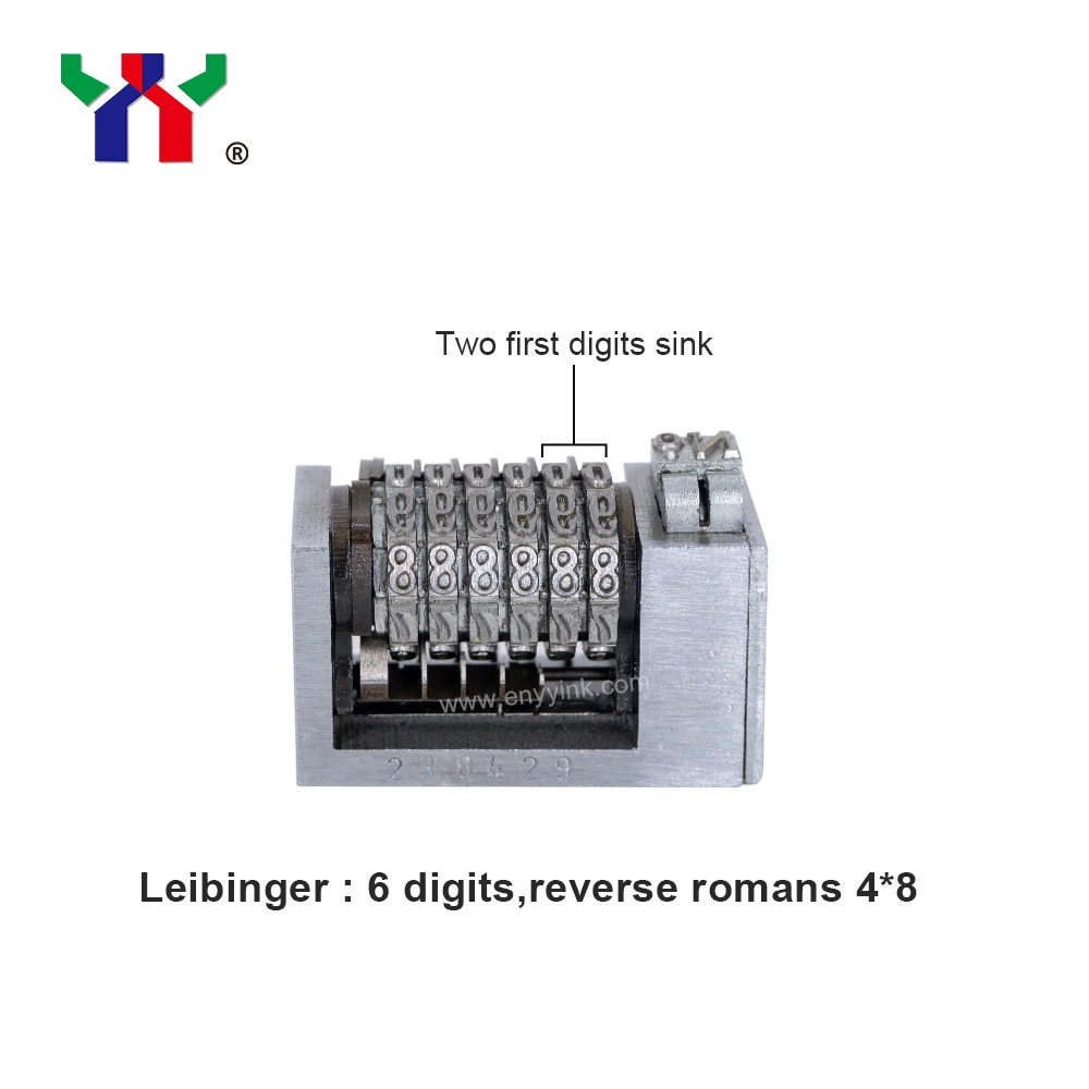 Leibinger прочный и высокоэффективный продукт 6 Digtals Ротационная Машина для нумерации
