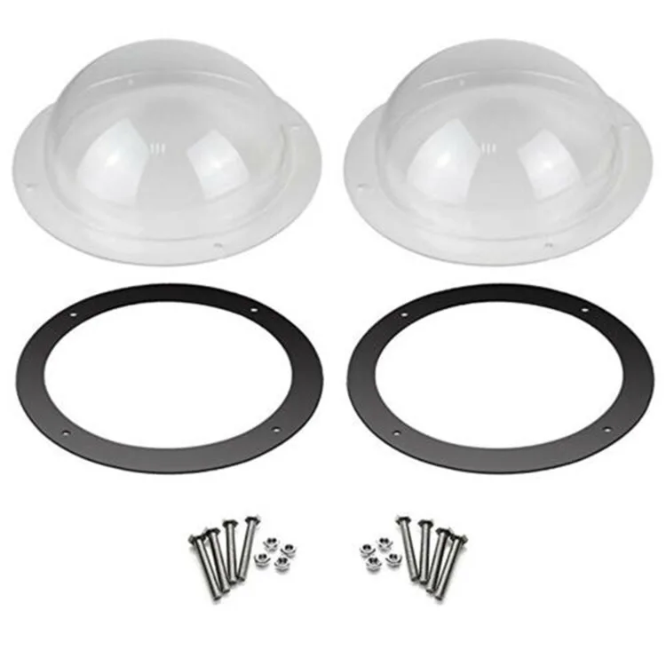 Wholesale Semi-circular Transparent Acrylic Special New Fence Window for Dogs Pet Fence Window