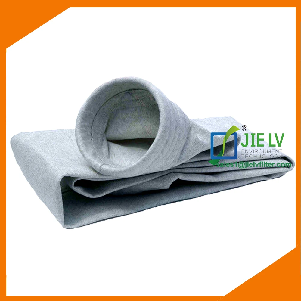 236gb244b filter 1~100 micron polyester non woven dust filter bag for baghouse collector