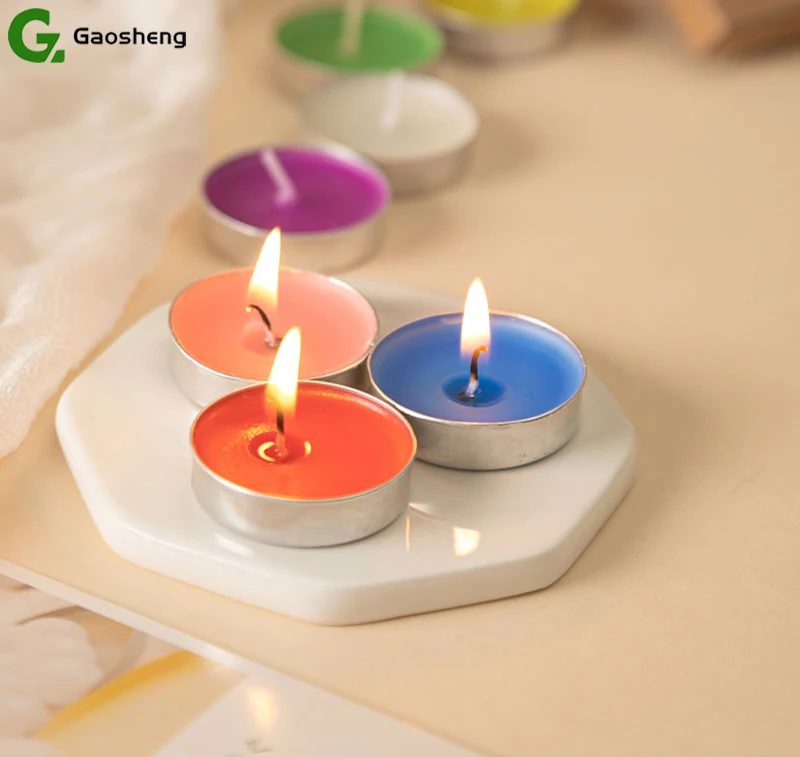 6g 10g 12g 14g 23g Quick Delivery Best Price 50pk 100pk Tray Pack Tealight Candle For Home Party Meditation Festival Use