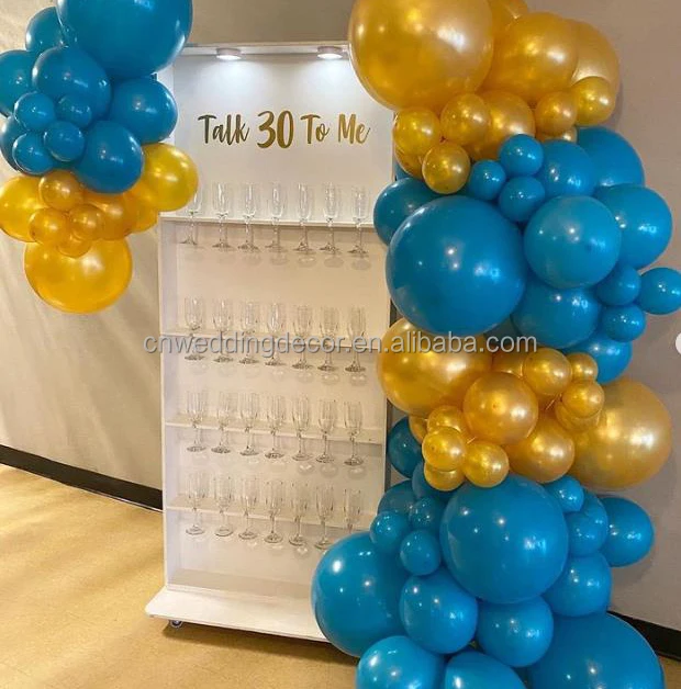 Wedding Backdrop 6.5ft Semi-circle Acrylic Champagne Wall Prosecco Wall Drinks Wall for Party Decor