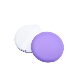 Бесплатный образец, мини многоразовая бархатная сатиновая косметическая губка, пушистая пуховка для макияжа, пуховка для косметики и губка для лица