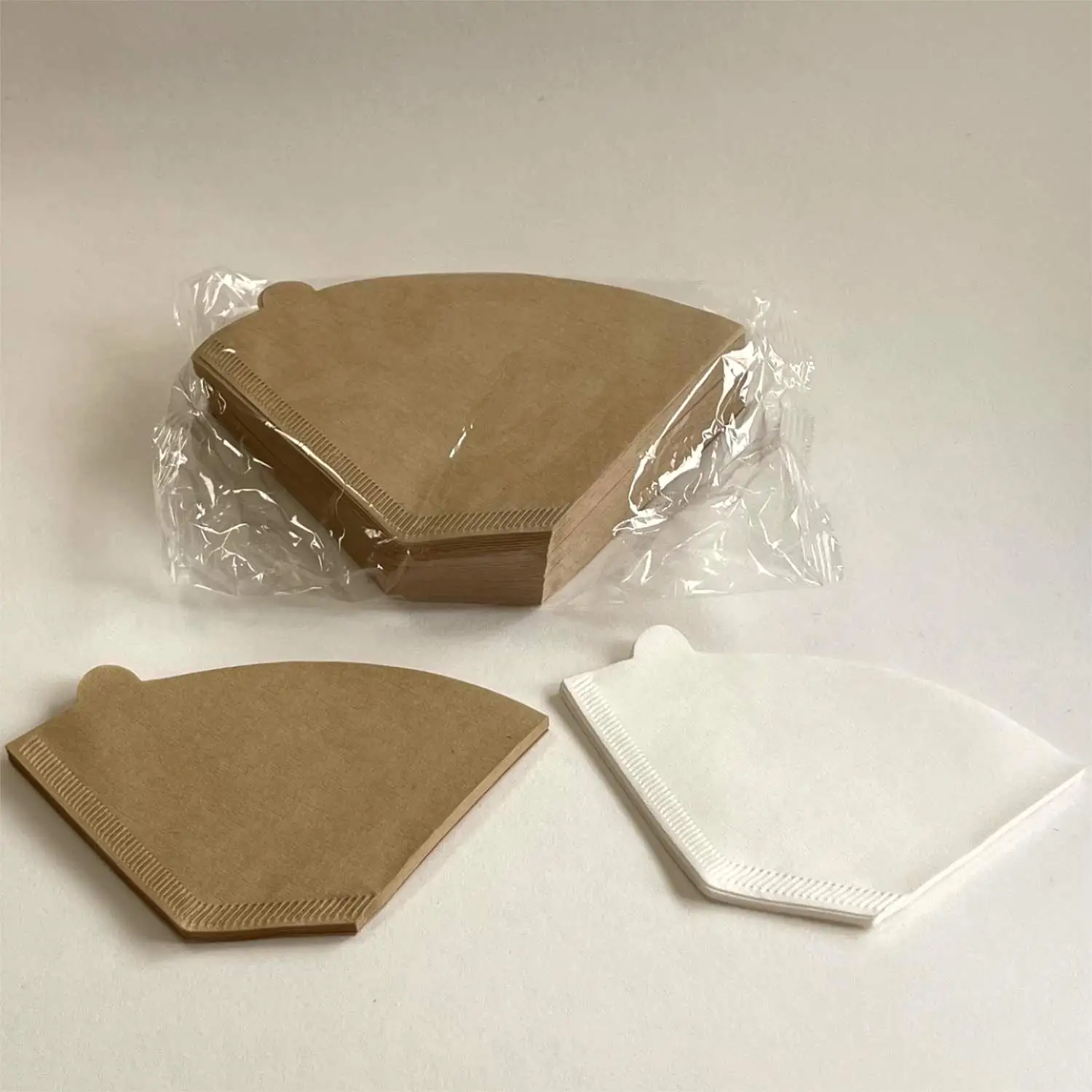 Wholesale low price sector shape coffee filter paper #4