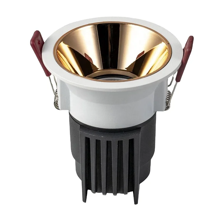 Round Aluminium Mr16 Gu10 Fitting Led Spot Light Frame For Housing