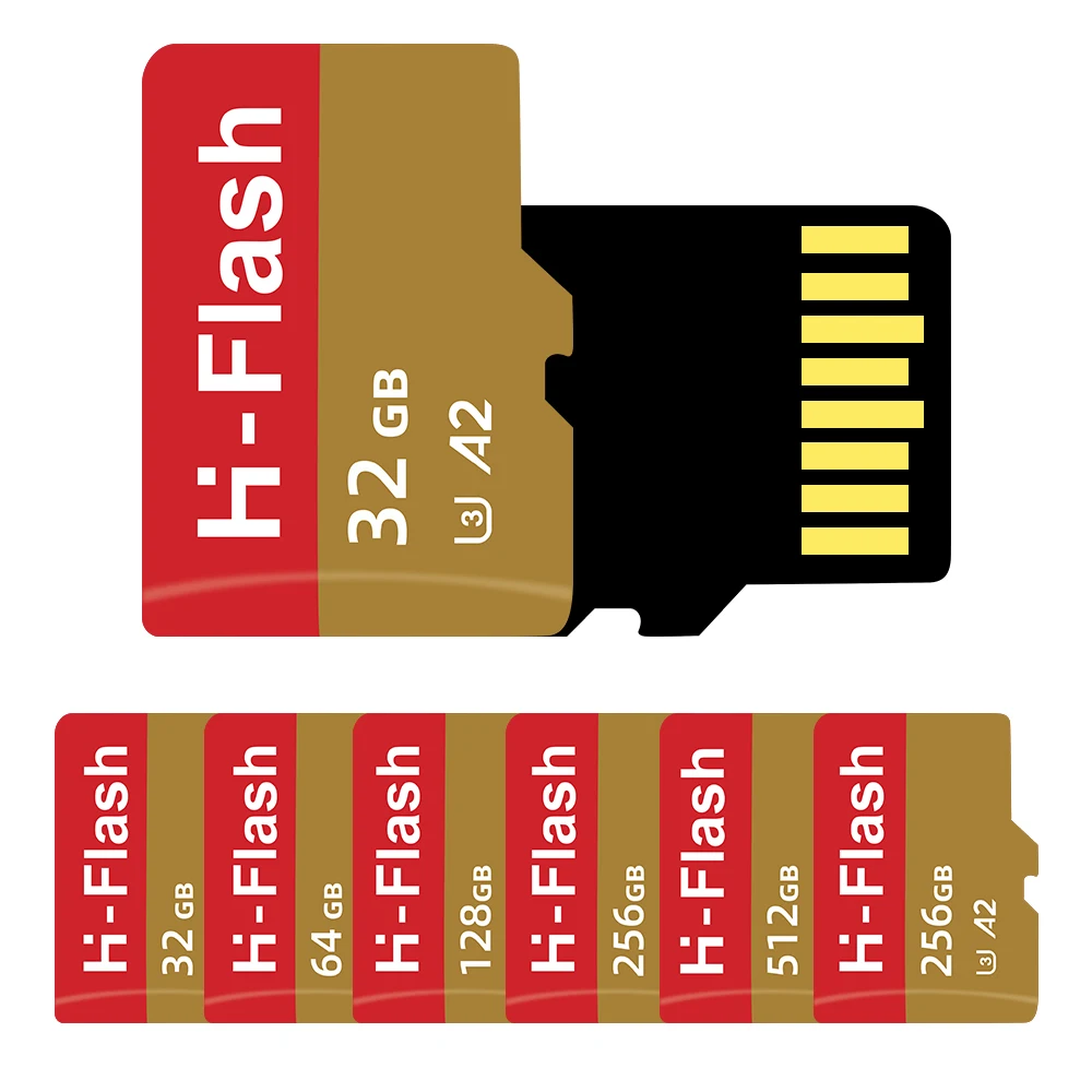 Hot Sale Memoria TF Sd Card 64gb 2gb 4gb 8gb 16gb 32gb 128gb 512gb 128 Gb Custom Micro Memory Card For MP4 Camera Mobile Phones