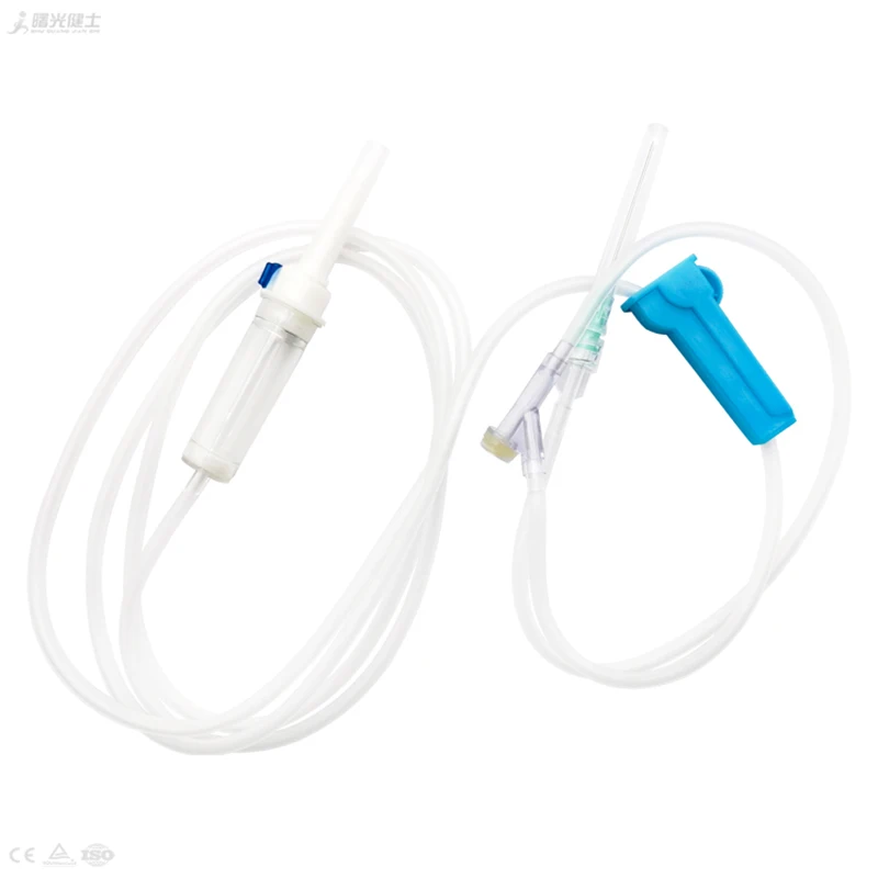 Good Quality Children/adult Luer Lock Iv Infusion Set Transfusion Systems Disposable Infusion Set