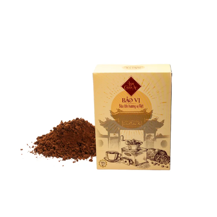 Best Selling Bao Vi Black Coffee Use With Boiling Water Easy To Use Packing In Carton Box Made In Vietnam Manufacturer