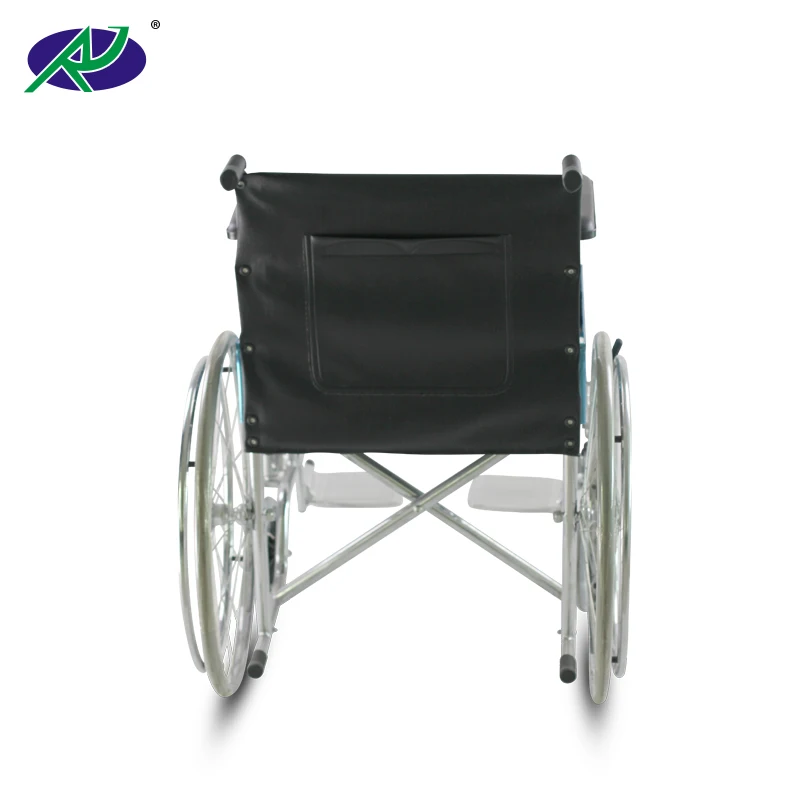 Steel Manual Wheelchair Standard Hospital Active Wheelchair Lightweight Portable Wheelchair For Elderly