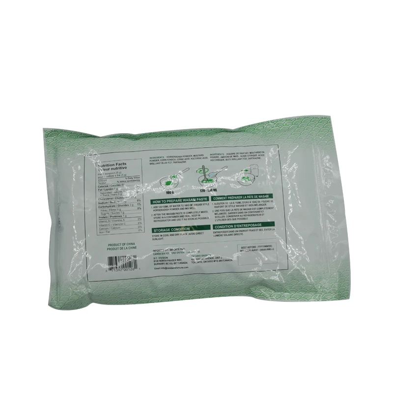 Factory wholesale Japanese horseradish wasabi powder