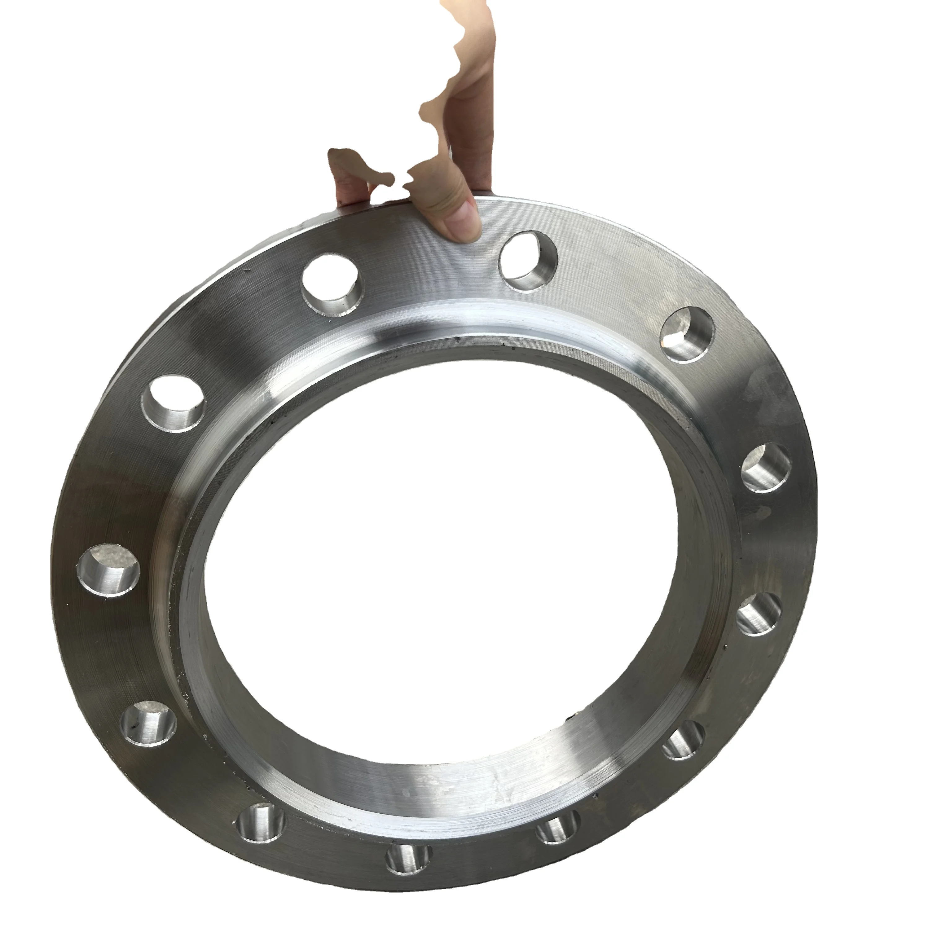 Premium Quality A105 Bevelled End Flange With Raised Face Weld Neck & Blind Flange Forged Technics ANSI DIN ISO Standards