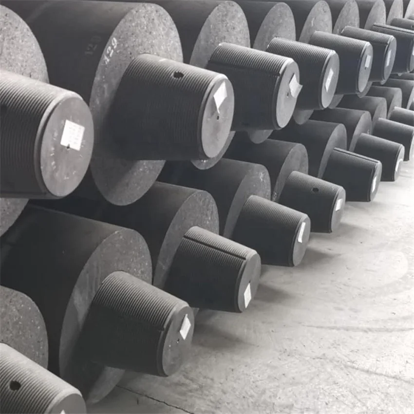 Nipple Graphite Electrode with High Power UHP for EAF Electric Arc Furnace