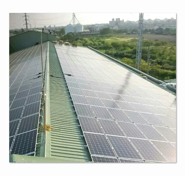 Metal Roof Solar Mounting System , Mini Rail Solar Panel Mounting Structures . For Corrugated Metal Sheet