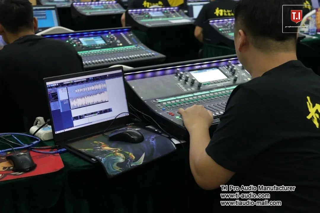 video lighting speakers audio system sound public address system stage truss professional audio