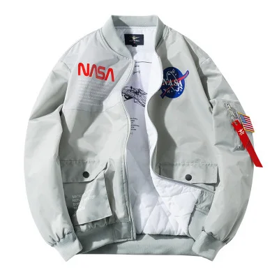 2022 Outdoor Baseball Man Coat Winter Add cotton Flight jacket with logo crop varsity letterman nasa jacket