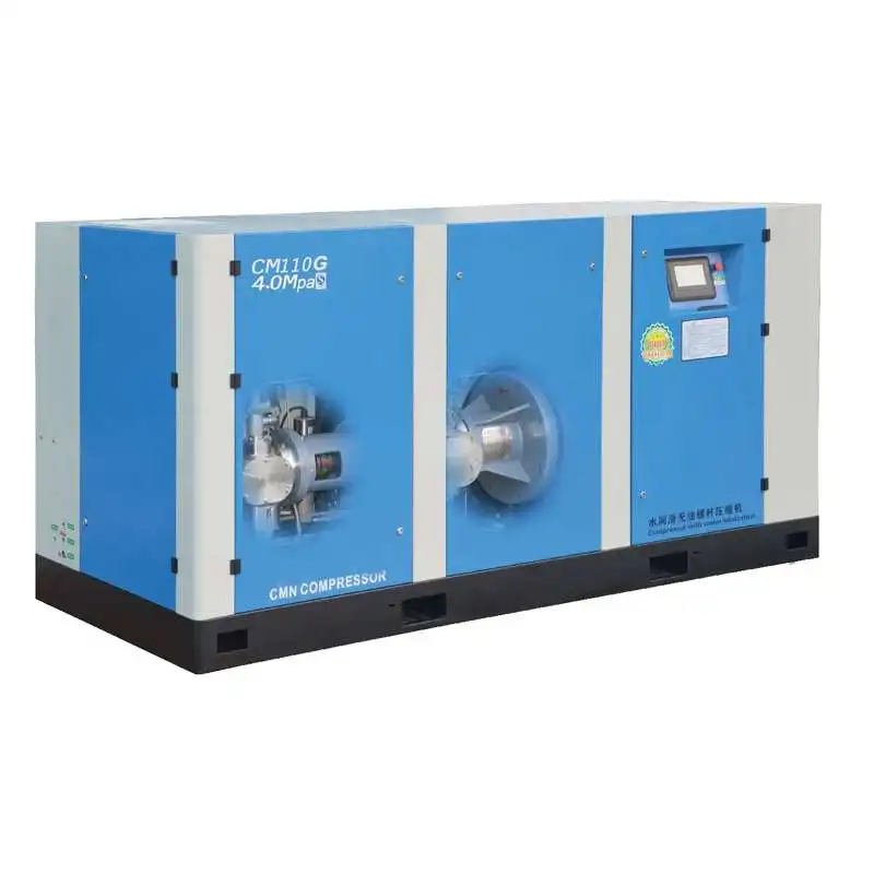 Горячая Распродажа SCR 100HP 75KW 13,3 m3pm винтовой воздушный компрессор
