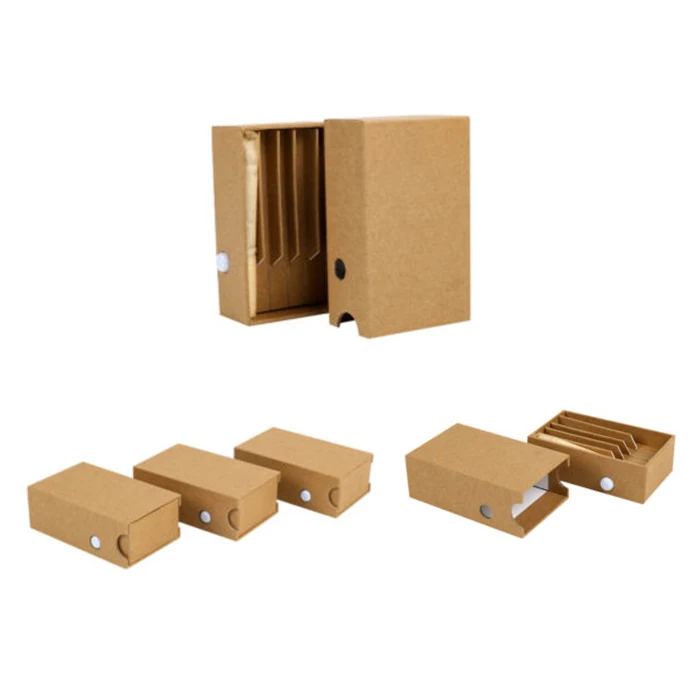 Custom Black Cigarette 5 Packs 4 Packs  Pre Packaging Roll  box push and hard paper slide box Drawer Cigarettes cases Paper Box
