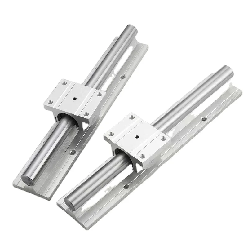 Aluminum Linear Support Rail SBR25 and 100-4000mm Custom Guide Length Linear Support linear ball bearing support linear rail