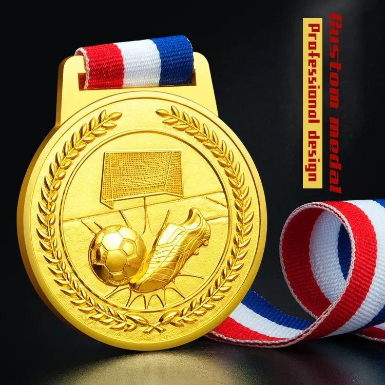 Superior Quality Professional Design 3D Effect Sports Medals Football Medal
