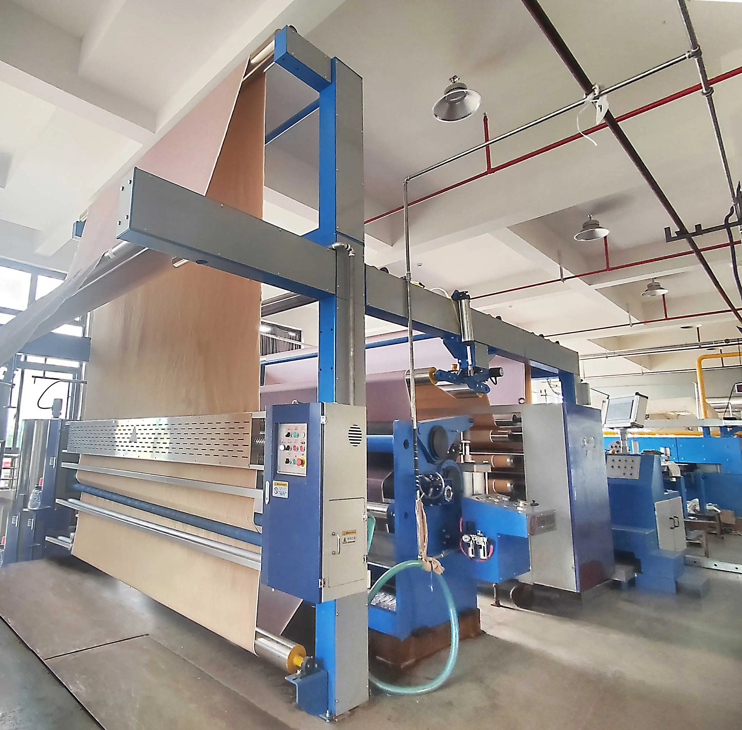 Youneng Textile woven Heat Setting Stenter Finishing Machine for Pure cotton fabric