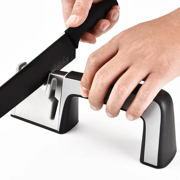 Professional Knife Sharpener 4 Stages Kitchen Sharpening Stone Grinder scissors knives Whetstone Ceramic Sharpener Tool