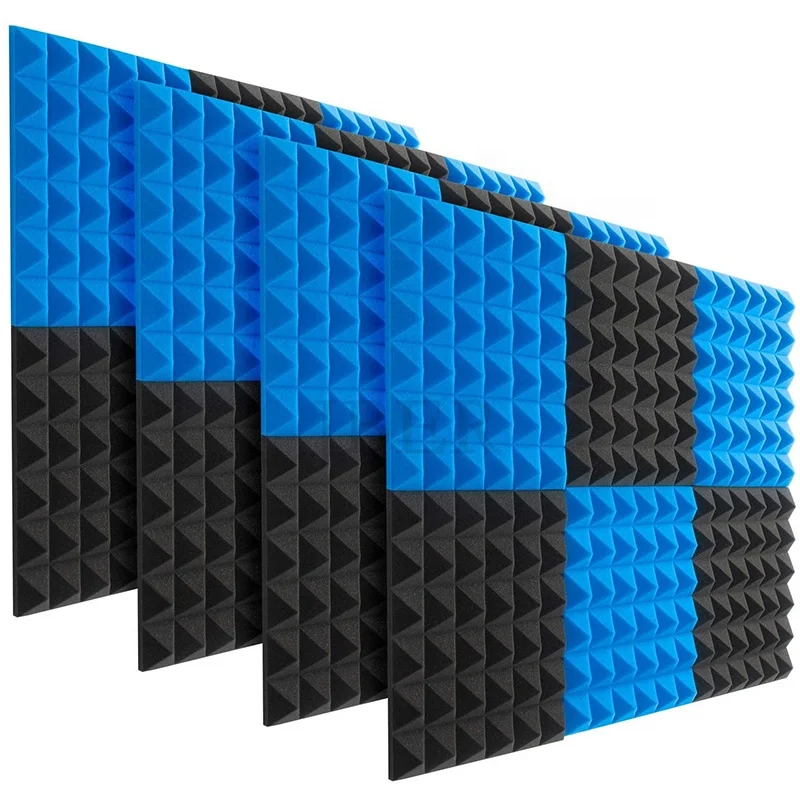 Высокая плотность, открытые ячейки, акустическая изоляция, звукоизоляция, пена, фабрика, пирамида, акустическая пена, губчатые панели