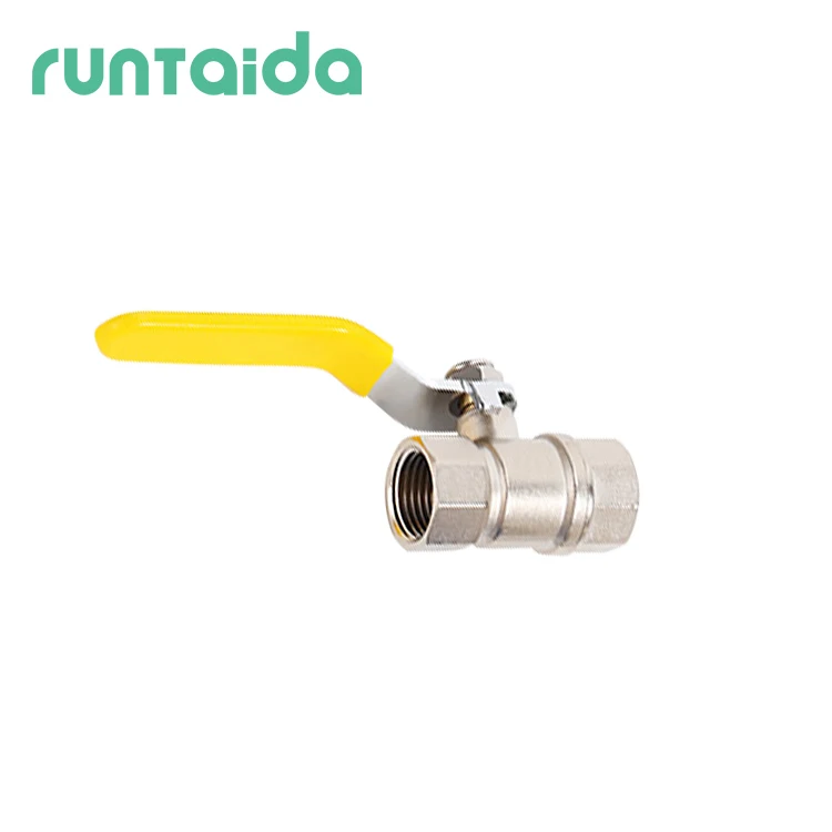 1/2 inch handle sleeve welded brass ball valve
