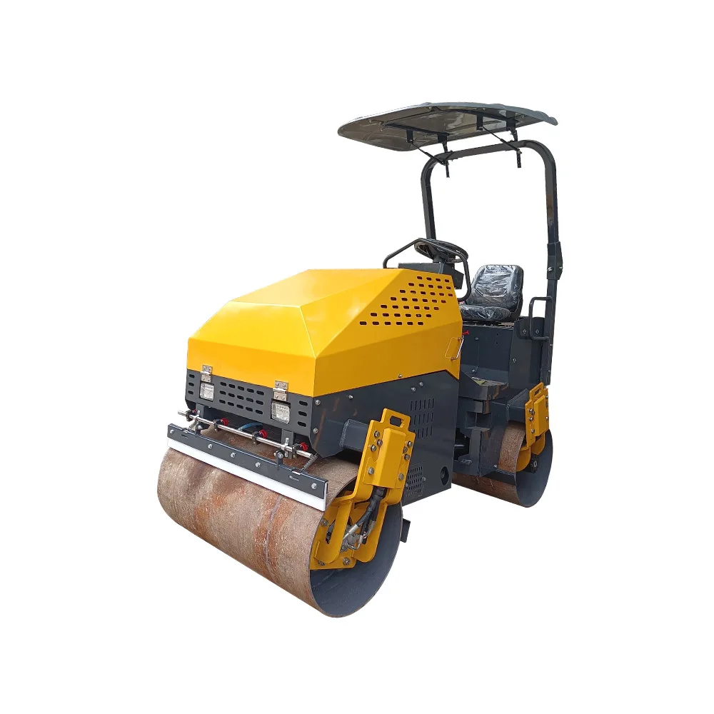 Хит продаж, одинарный/двойной барабанный Вибрационный уплотнитель, дорожный каток, асфальтовый каток, дорожная строительная техника