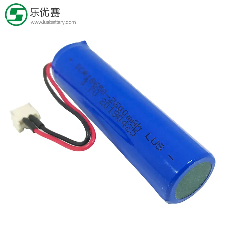 High-rate power batteries  icr18650 3.7V nmc 18650 2600mah cells ICR18650 26V 2600mAh 8A 3.7V Li-Ion Battery