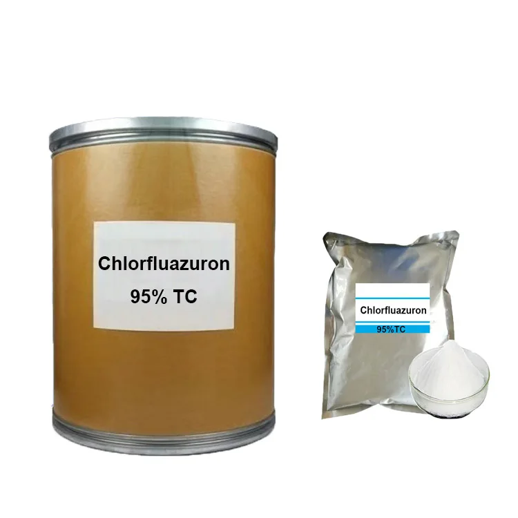 Chlorfluazuron insect growth regulator for corn, cotton, fruit trees, soybean, tea, turf, vegetables, etc.