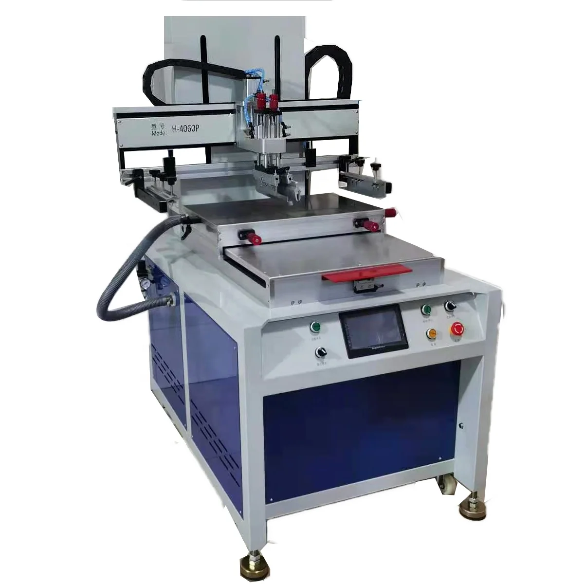 Paper Serigraphie Printing Machine Semi Automatic Flat Screen Printing Machine For Sales Plastic Ruler Flat Printing Machine