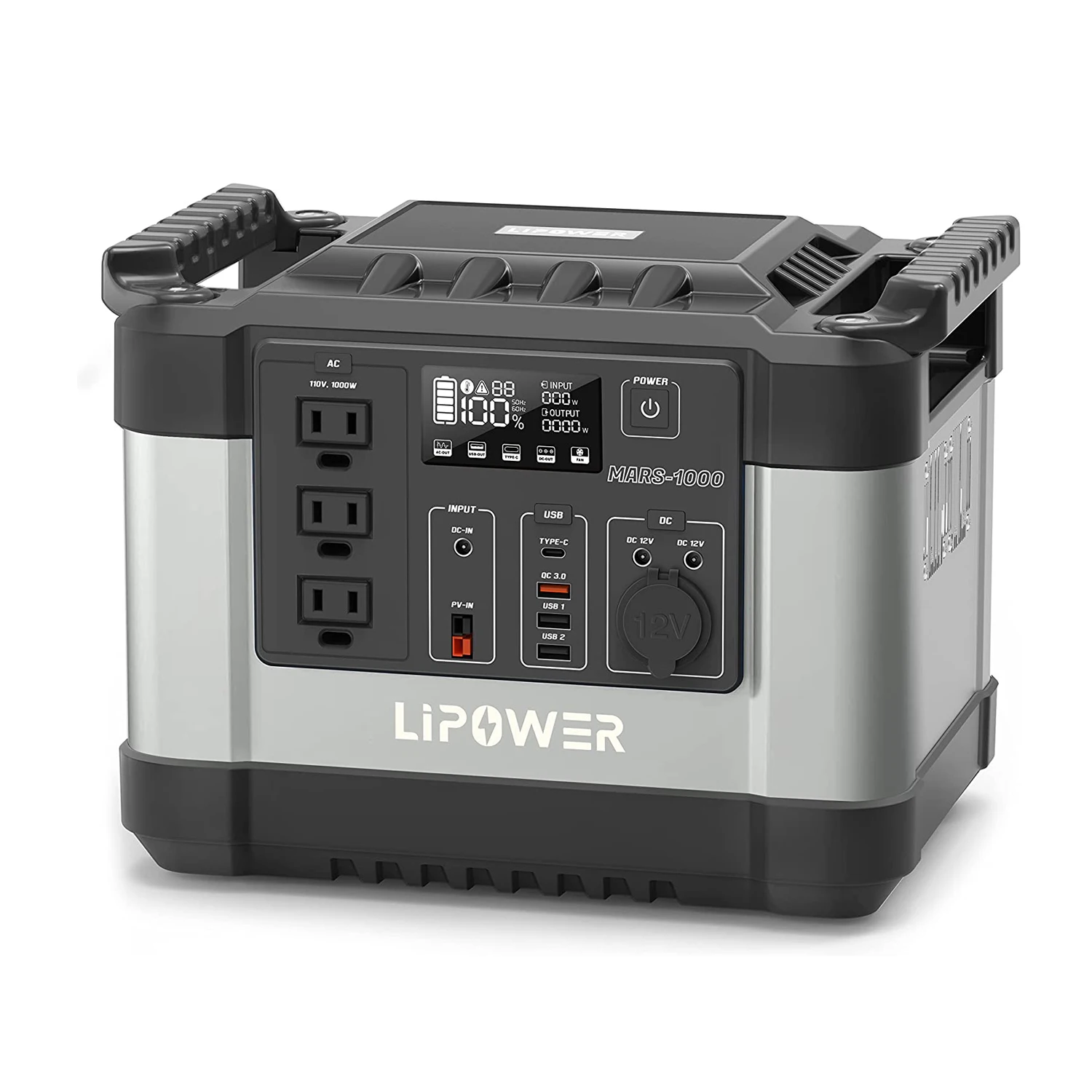 Power Bank 1000W Portable Power Station Quickly Deliver Goods Pure Sine Wave Lithium Battery Solar Generator OEM/Sample Order