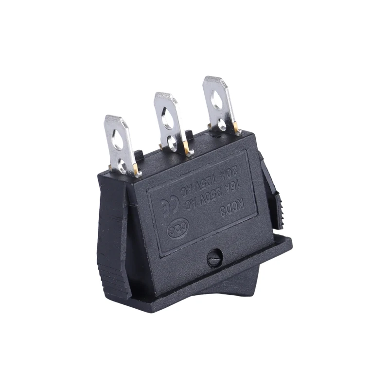 KCD3-103 t125 55 oval rocker switch black